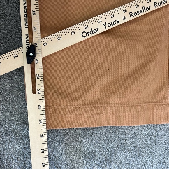 Club Monaco pants womens 4 orange high rise wide‎ leg cotton baddie coastal - Picture 14 of 15